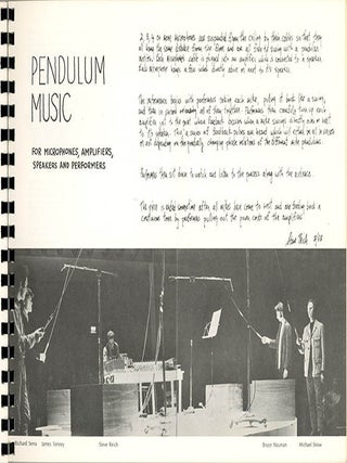 SOURCE - MUSIC OF THE AVANT GARDE #10 (Sacramento, CA: Composer/ Performer Edition, 1971) + mailing box.