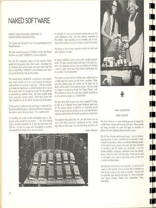 SOURCE - MUSIC OF THE AVANT GARDE #10 (Sacramento, CA: Composer/ Performer Edition, 1971) + mailing box.