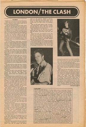 NEW YORK ROCKER #1-6, #8-9, #11-13 (NYC: February 1976 - August 1978).
