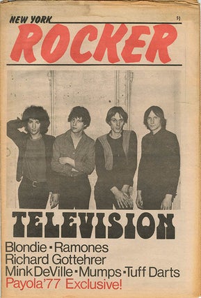 NEW YORK ROCKER #1-6, #8-9, #11-13 (NYC: February 1976 - August 1978).