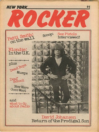 NEW YORK ROCKER #1-6, #8-9, #11-13 (NYC: February 1976 - August 1978).