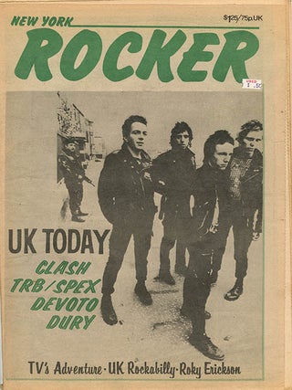 NEW YORK ROCKER #1-6, #8-9, #11-13 (NYC: February 1976 - August 1978).