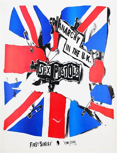 Item #40725 Anarchy in the U.K. The SEX PISTOLS.