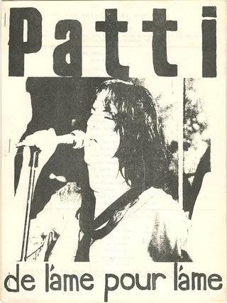 A collection of Patti Smith Fan Club material, c. 1976-1977.