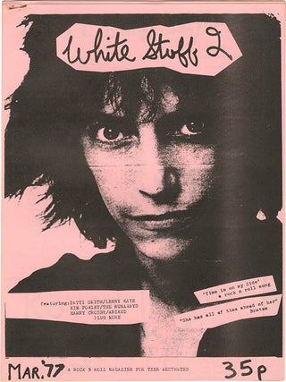 WHITE STUFF #1-8 (London: February 1977 - October 1978), all published.