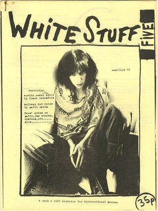 WHITE STUFF #1-8 (London: February 1977 - October 1978), all published.