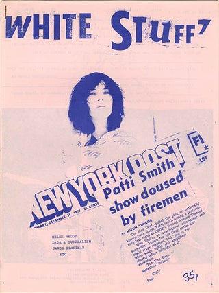 WHITE STUFF #1-8 (London: February 1977 - October 1978), all published.