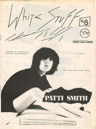WHITE STUFF #1-8 (London: February 1977 - October 1978), all published.