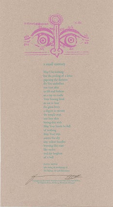 Item #40744 A Small Entreaty. Patti SMITH