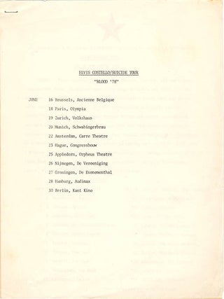 Red Star Records Press Kit.