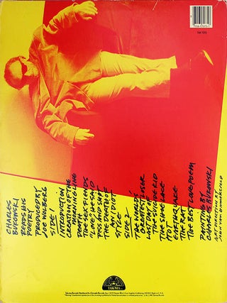An original acetate of &ldquo;Bukowski Reads His Poetry&rdquo; + LP.