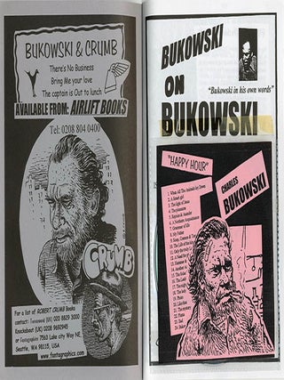 Bukowski on Bukowski - “Bukowski in his own words”.