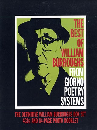 The Best of William Burroughs from Giorno Poetry Systems + promo broadside.