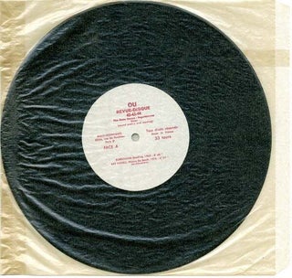 Item #40800 OU Revue-Disque 42-43-44. William S. BURROUGHS, contributes
