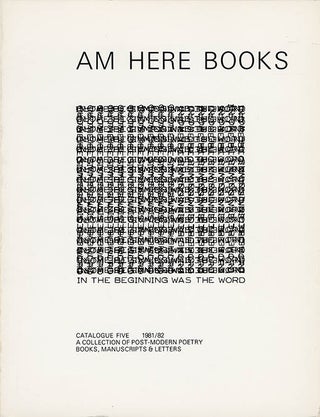 Item #40802 In The Beginning Was The Word: A Collection of Post-Modern Poetry Books, Manuscripts...