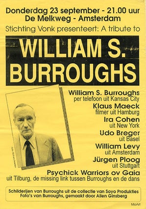 Item #40804 A Tribute to William S. Burroughs. William S. BURROUGHS