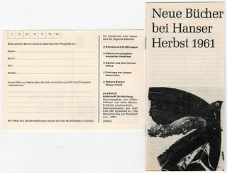 Junge Amerikanische Lyrik.