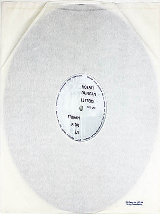 Letters (with printed insert & Stream Records publicity info).