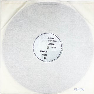 Letters (with printed insert & Stream Records publicity info).