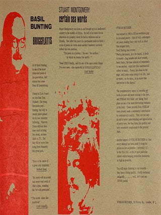 Letters (with printed insert & Stream Records publicity info).