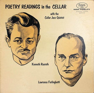 Item #40825 Poetry Readings in the Cellar with the Cellar Jazz Quintet. Lawrence FERLINGHETTI,...