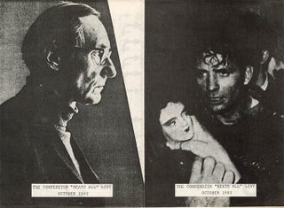 A collection of items produced for The Final Academy series of performances and events celebrating the life and work of William Burroughs, staged at various venues in the UK during September-October 1982, including the original Neville Brody-designed poster for the dates at the Ritzy Cinema in Brixton.