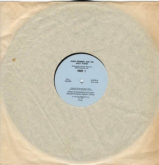 Item #40832 Allen Ginsberg and the Daily Planet. Allen GINSBERG