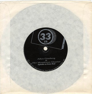 Item #40847 September on Jessore Road. Allen GINSBERG, HET MONDRIAAN QUARTET