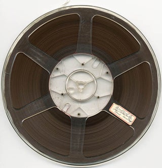 Item #40850 An open reel tape recording of Allen Ginsberg and Alexander Trocchi performing a...