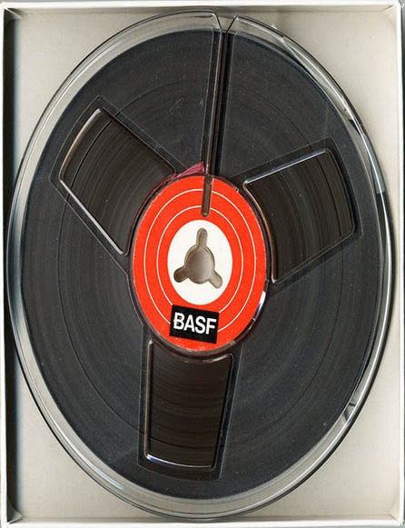 Item #40917 An open reel tape of William Burroughs reading from &ldquo;Nova Express&rdquo; and &ldquo;Time&rdquo;, recorded at 210 Centre Street, New York, c. Spring 1965. William S. BURROUGHS.
