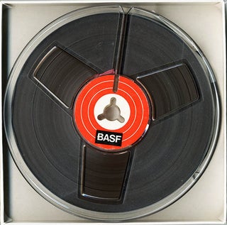Item #40917 An open reel tape of William Burroughs reading from “Nova Express” and...