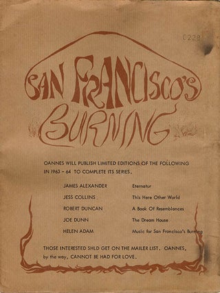 San Francisco's Burning + Flyer.