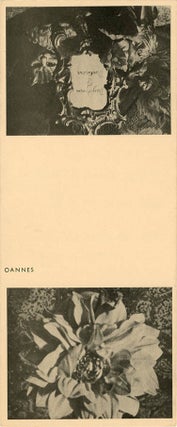 A flyer announcing a screening of “Daydream of Darkness”, a film by Helen Adam and William McNeill with music by Pauline Oliveros, at the Peacock Gallery, San Francisco, November 22, 1963.