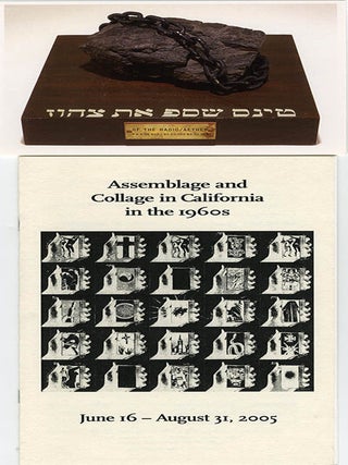 Item #40928 ASSEMBLAGE AND COLLAGE IN CALIFORNIA IN THE 1960s