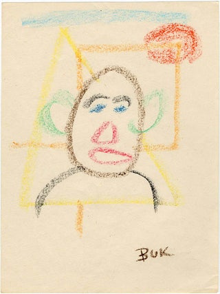 Item #40956 Untitled (Man). Charles BUKOWSKI