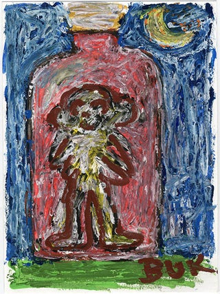Item #40961 Untitled (Drunkard By Night). Charles BUKOWSKI