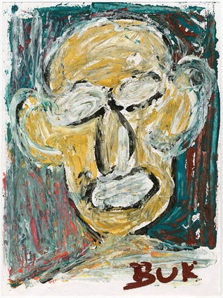 Item #40973 Untitled (Autoportrait). Charles BUKOWSKI