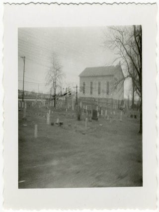 A collection of 23 b/w photographs by William Burroughs, taken during his “St. Louis Return” assignment for Playboy magazine in December 1964.