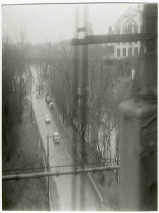 A collection of 23 b/w photographs by William Burroughs, taken during his “St. Louis Return” assignment for Playboy magazine in December 1964.
