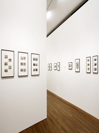 A collection of 23 b/w photographs by William Burroughs, taken during his “St. Louis Return” assignment for Playboy magazine in December 1964.