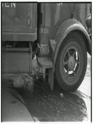 Twenty-two 35mm b/w negatives on six strips featuring photographs by William Burroughs taken nearby his apartment at 210 Centre Street, New York, c. summer 1965.