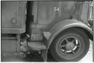 Twenty-two 35mm b/w negatives on six strips featuring photographs by William Burroughs taken nearby his apartment at 210 Centre Street, New York, c. summer 1965.