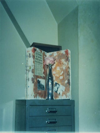 Item #40981 A group of four colour photographs by William Burroughs depicting various everyday...