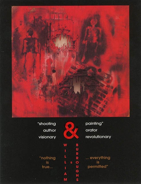 Item #41002 William S. Burroughs: Shooting and Painting. William S. BURROUGHS.