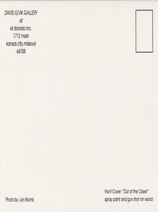 William S. Burroughs: Shooting and Painting.
