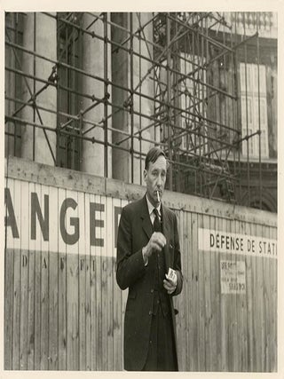 A collection of 13 b/w photographs of William Burroughs on the Left Bank in Paris, taken by Brion Gysin as publicity for “The Naked Lunch on four separate occasions c. September/October 1959”.