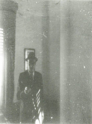 Twelve b/w negatives on two strips, together with recently made contact print sheets, featuring snapshots of William Burroughs in Tangier, c. 1963/64, some of them also including Brion Gysin and Targuisti.