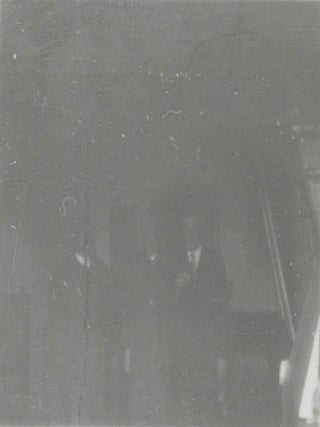 Twelve b/w negatives on two strips, together with recently made contact print sheets, featuring snapshots of William Burroughs in Tangier, c. 1963/64, some of them also including Brion Gysin and Targuisti.