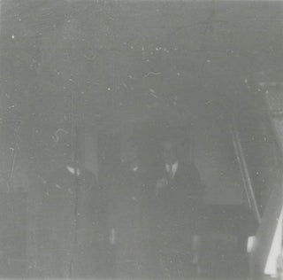 Twelve b/w negatives on two strips, together with recently made contact print sheets, featuring snapshots of William Burroughs in Tangier, c. 1963/64, some of them also including Brion Gysin and Targuisti.