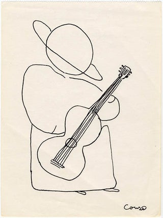 A group of four signed ink drawings from the artist&rsquo;s &ldquo;Saturn Family&rdquo; series.